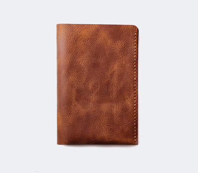 Leather Passport Sleeve - Teos