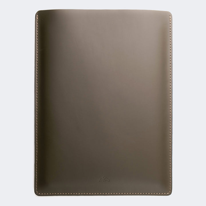Leather MacBook Sleeve Olive