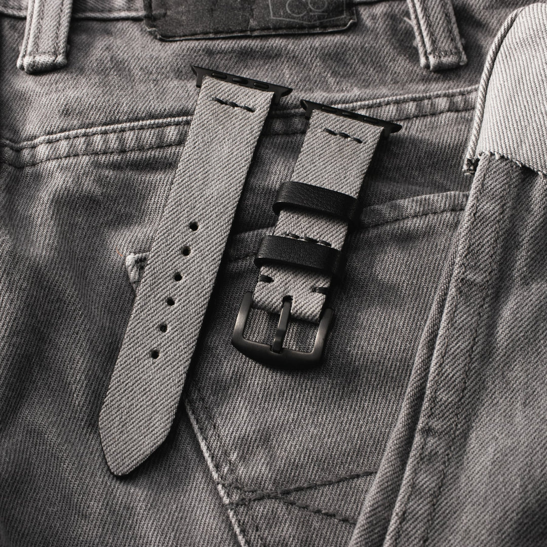 Denim Apple Watch Strap 