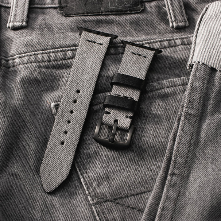 Denim Apple Watch Strap 