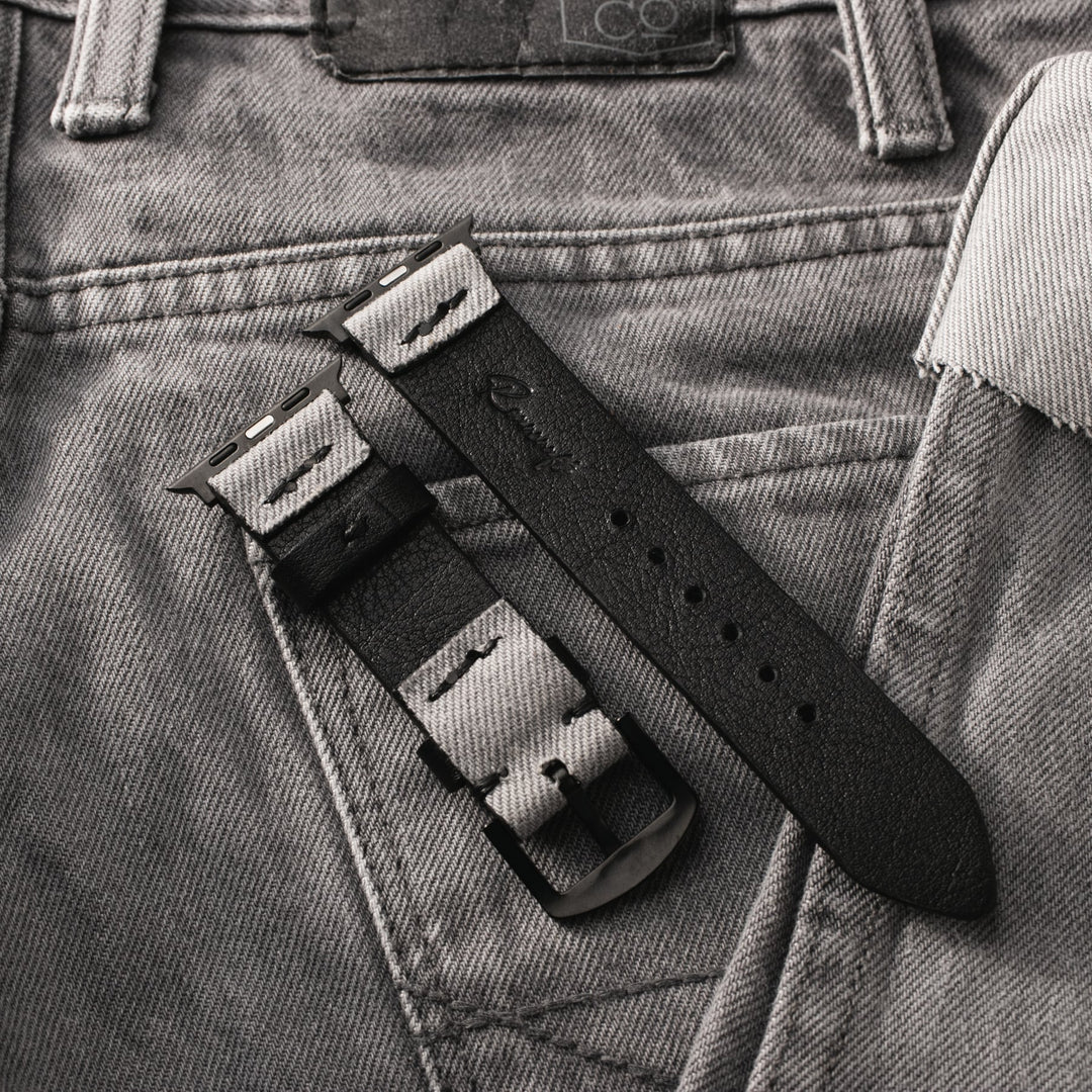 Denim Apple Watch Strap 
