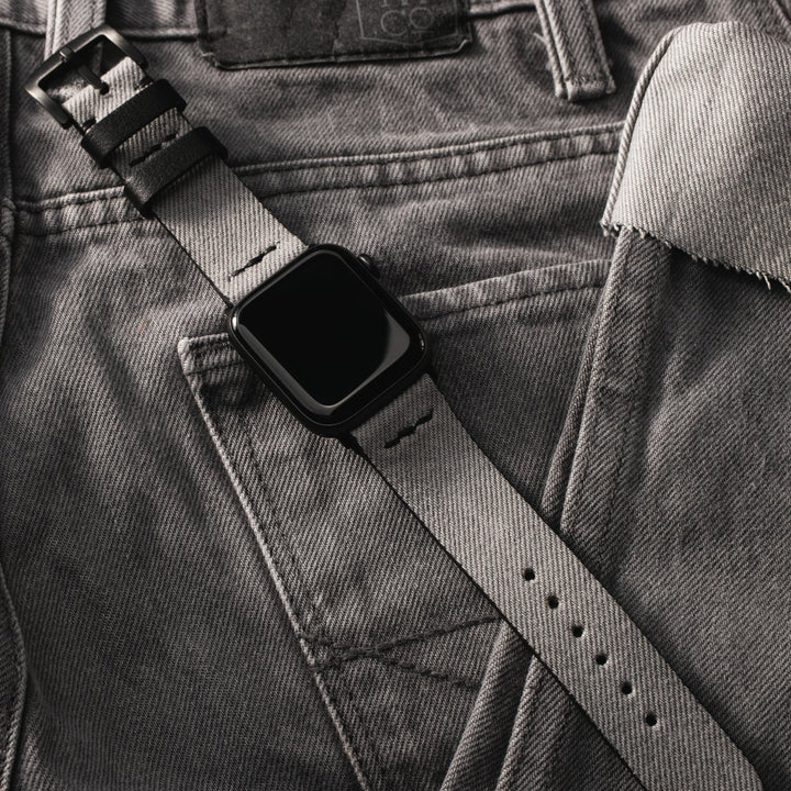 Denim Apple Watch Strap 