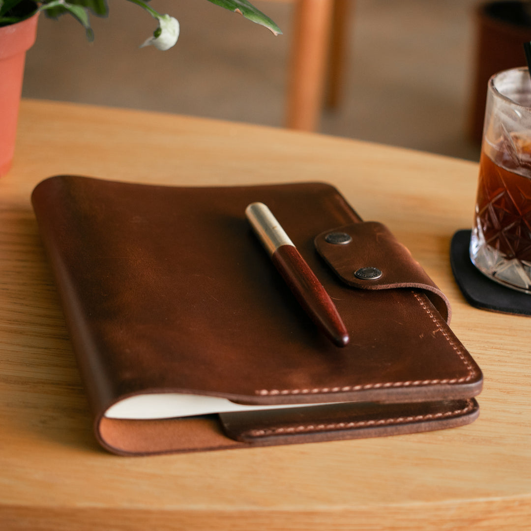 Hemingway A5 Notebook Organizer Leather Case