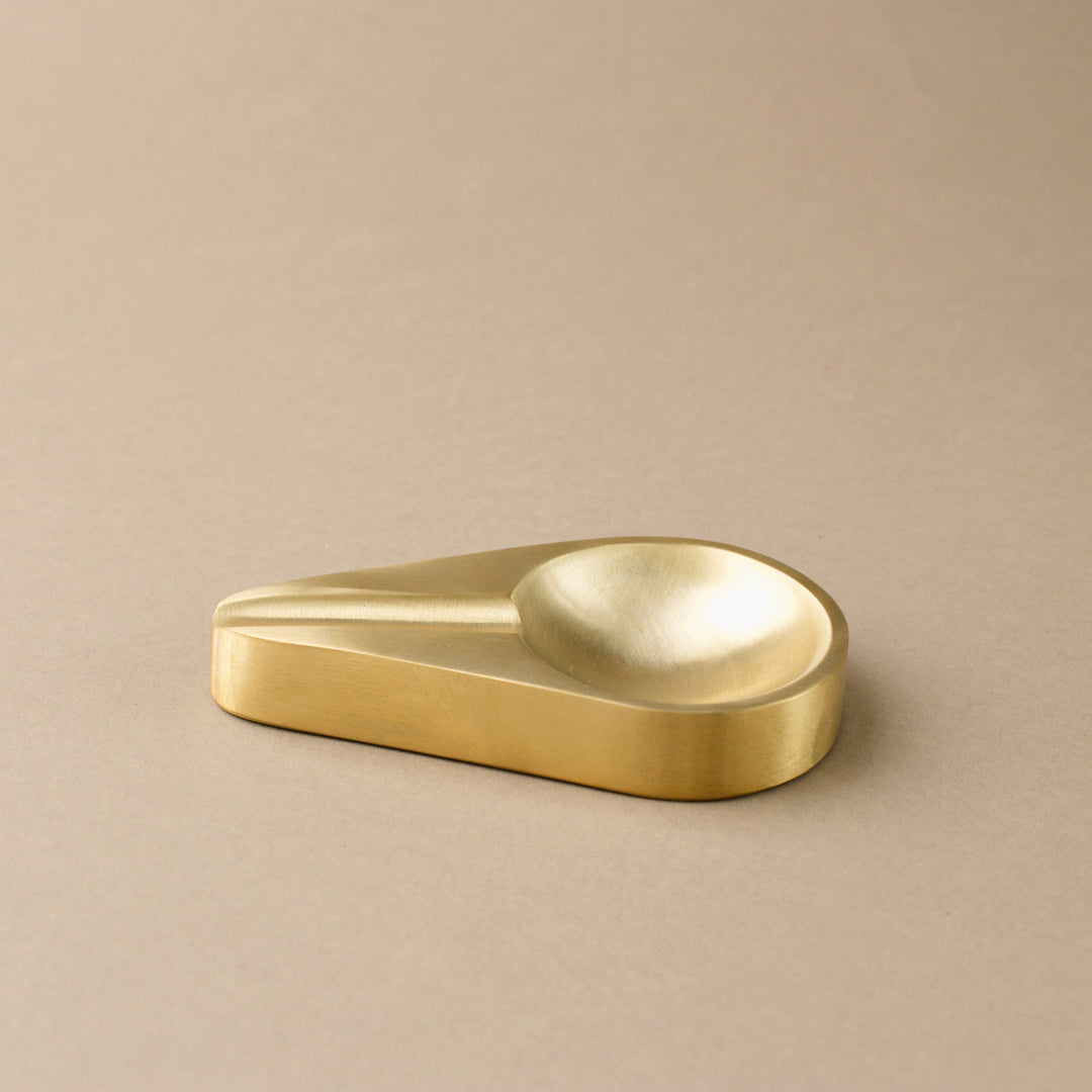 Oval Brass Cigar Ashtray