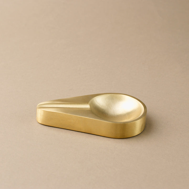 Oval Brass Cigar Ashtray