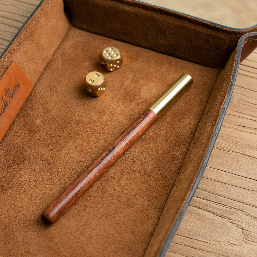 Wood & Brass Gel Pen