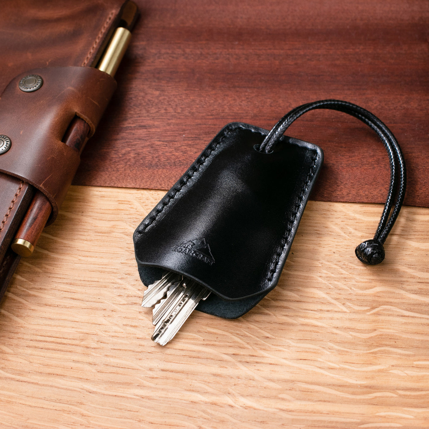 Leather Key Holder Case