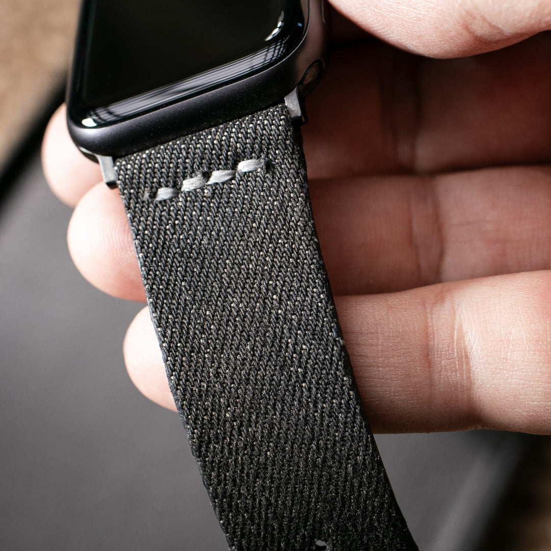 Denim Apple Watch Strap 