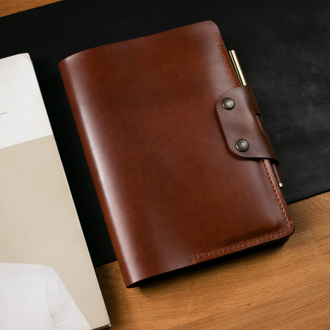 Hemingway A5 Notebook Organizer Leather Case