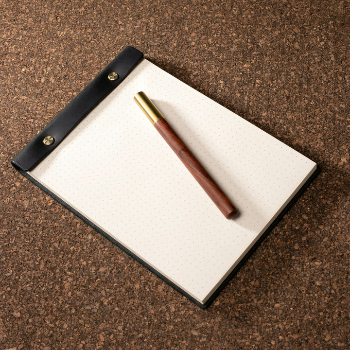 Leather A5 Notepad