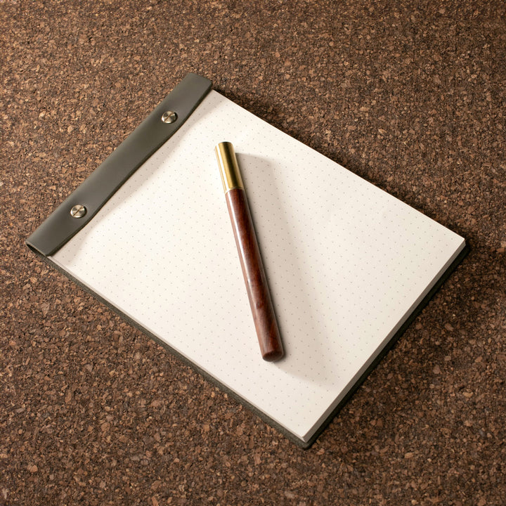 Leather A5 Notepad