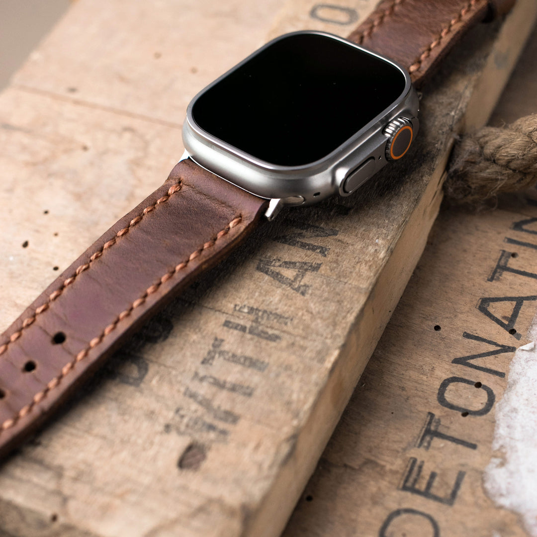 Apple Watch Bands Handmade Leather Watch Straps Canada Custom Made