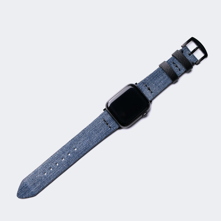 Denim Apple Watch Strap 