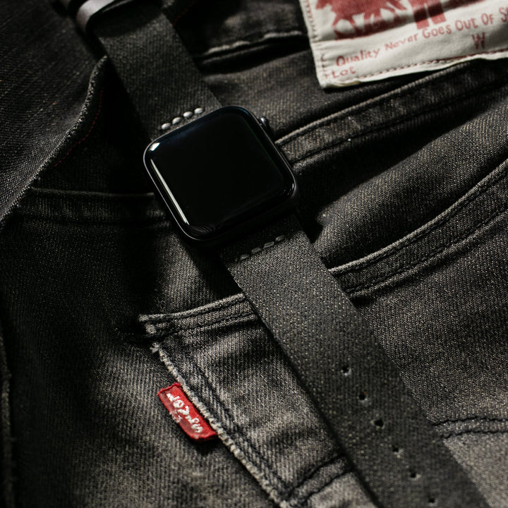 Denim Apple Watch Strap 