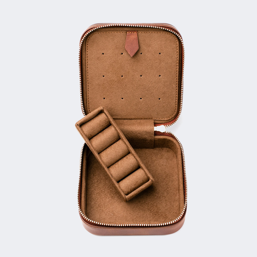 Elegant Travel Jewellery Case Organize Your Treasures On-The-Go