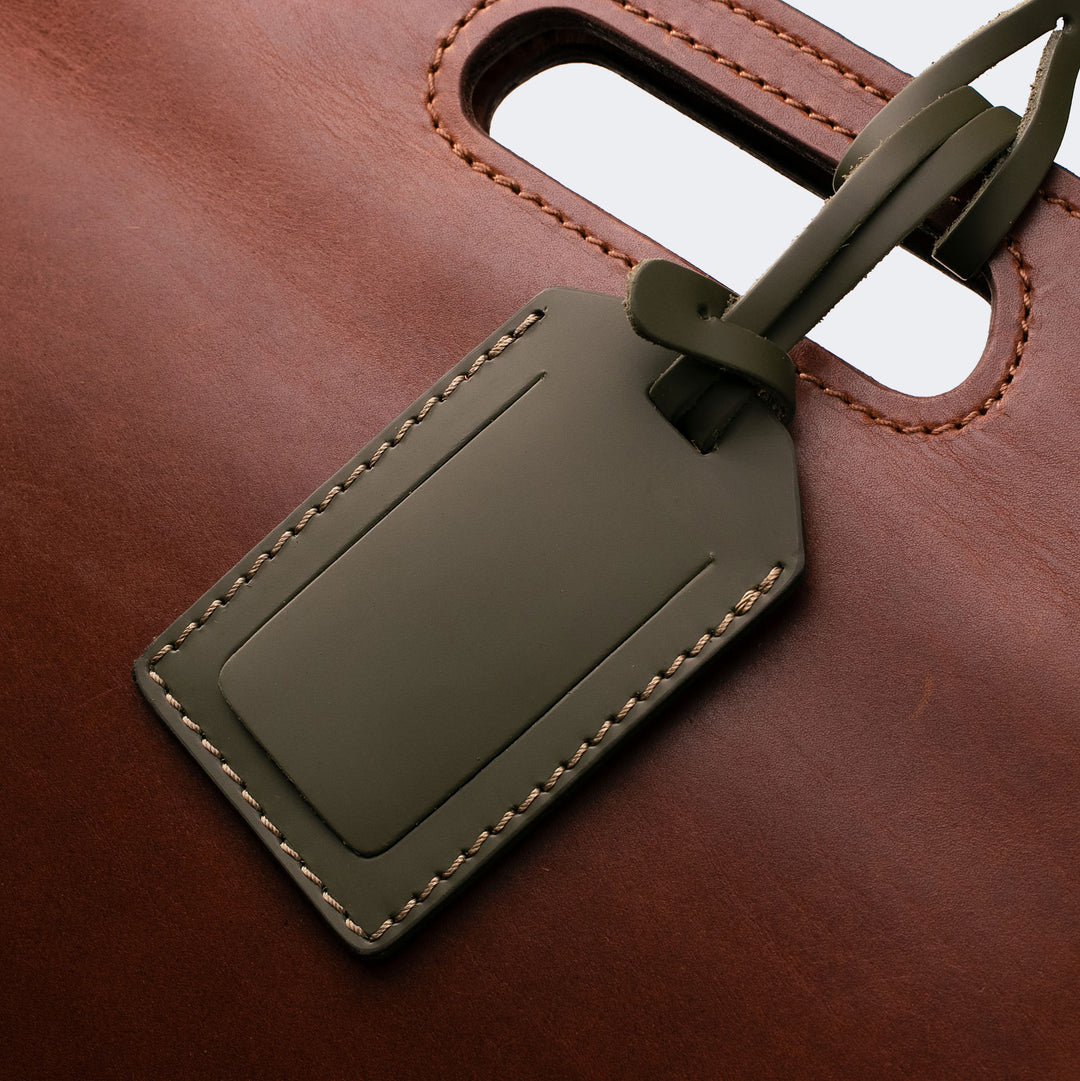Leather Luggage Tag