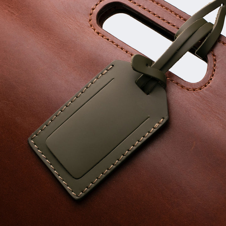 Leather Luggage Tag