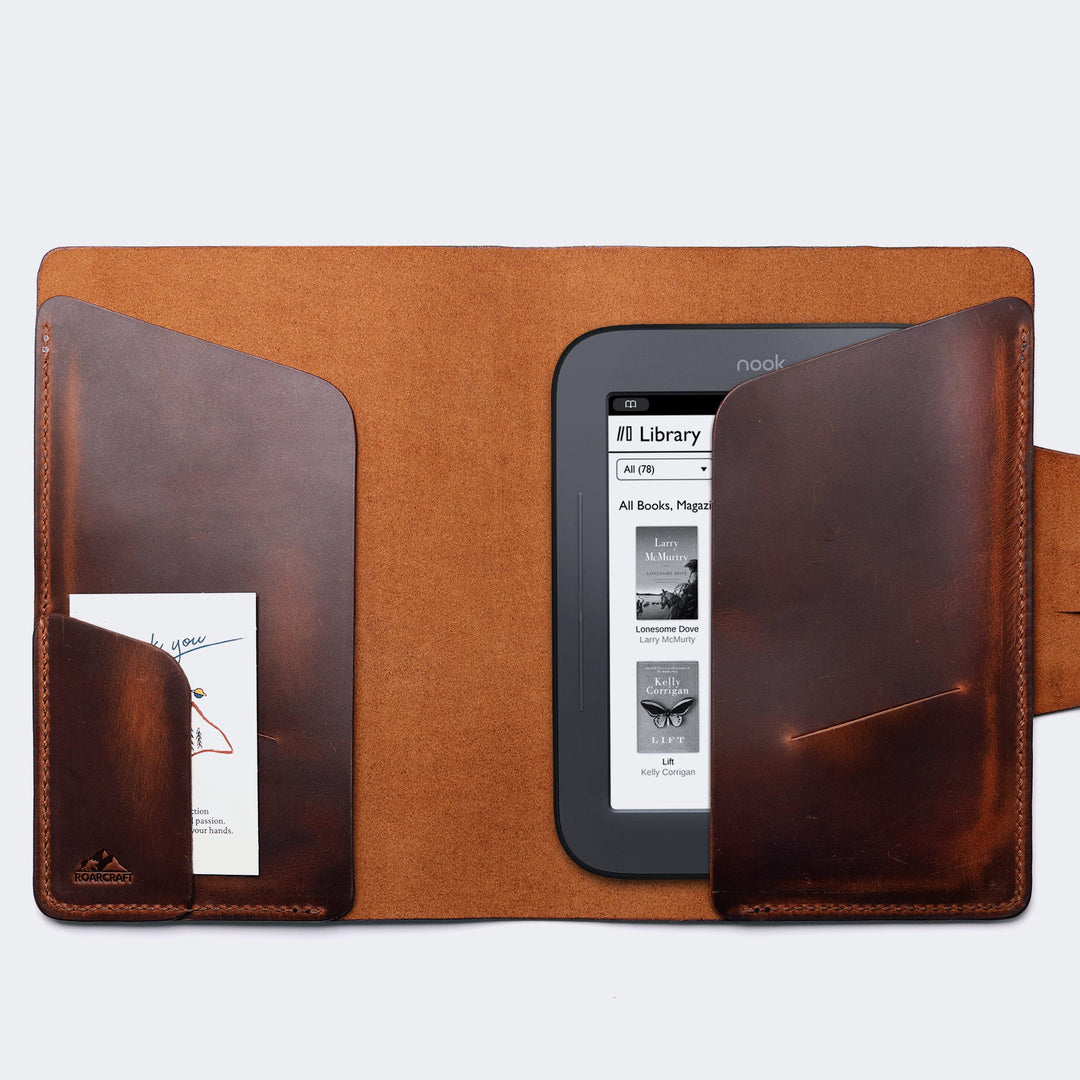 Hemingway A5 Notebook Organizer Leather Case