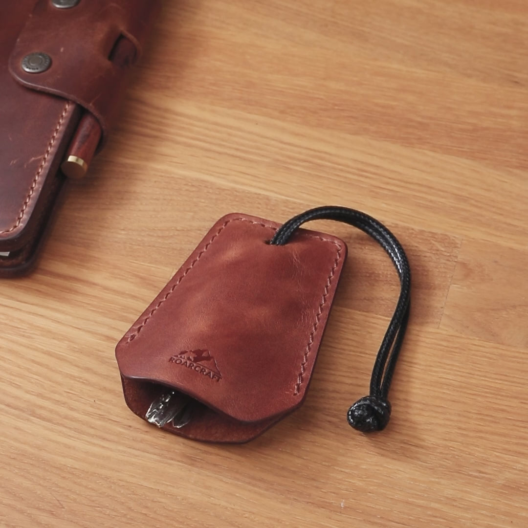 Leather Key Case - Key Pouch – Roarcraft