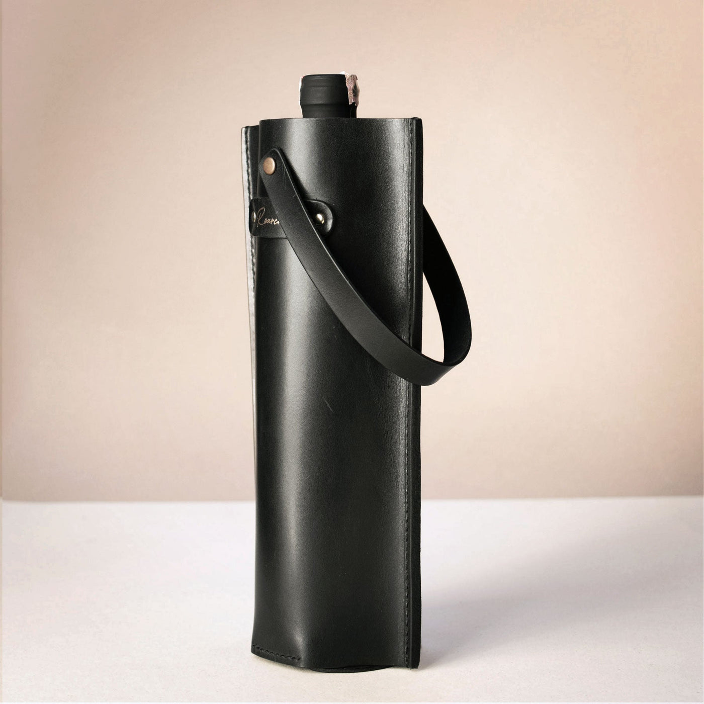 Leather Wine Bottle Carrier