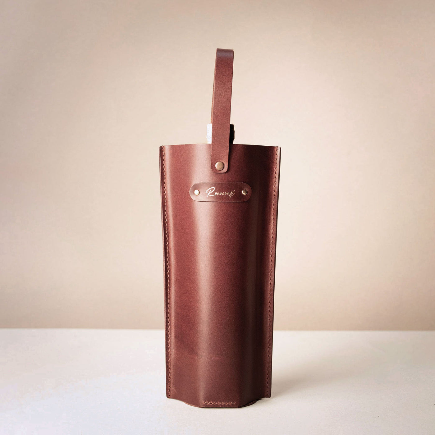 Leather Wine Bottle Carrier