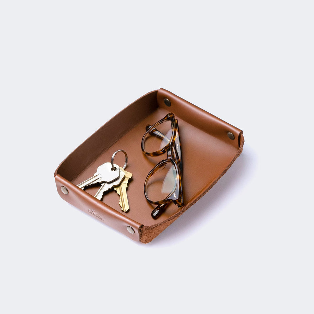 Leather Valet Tray
