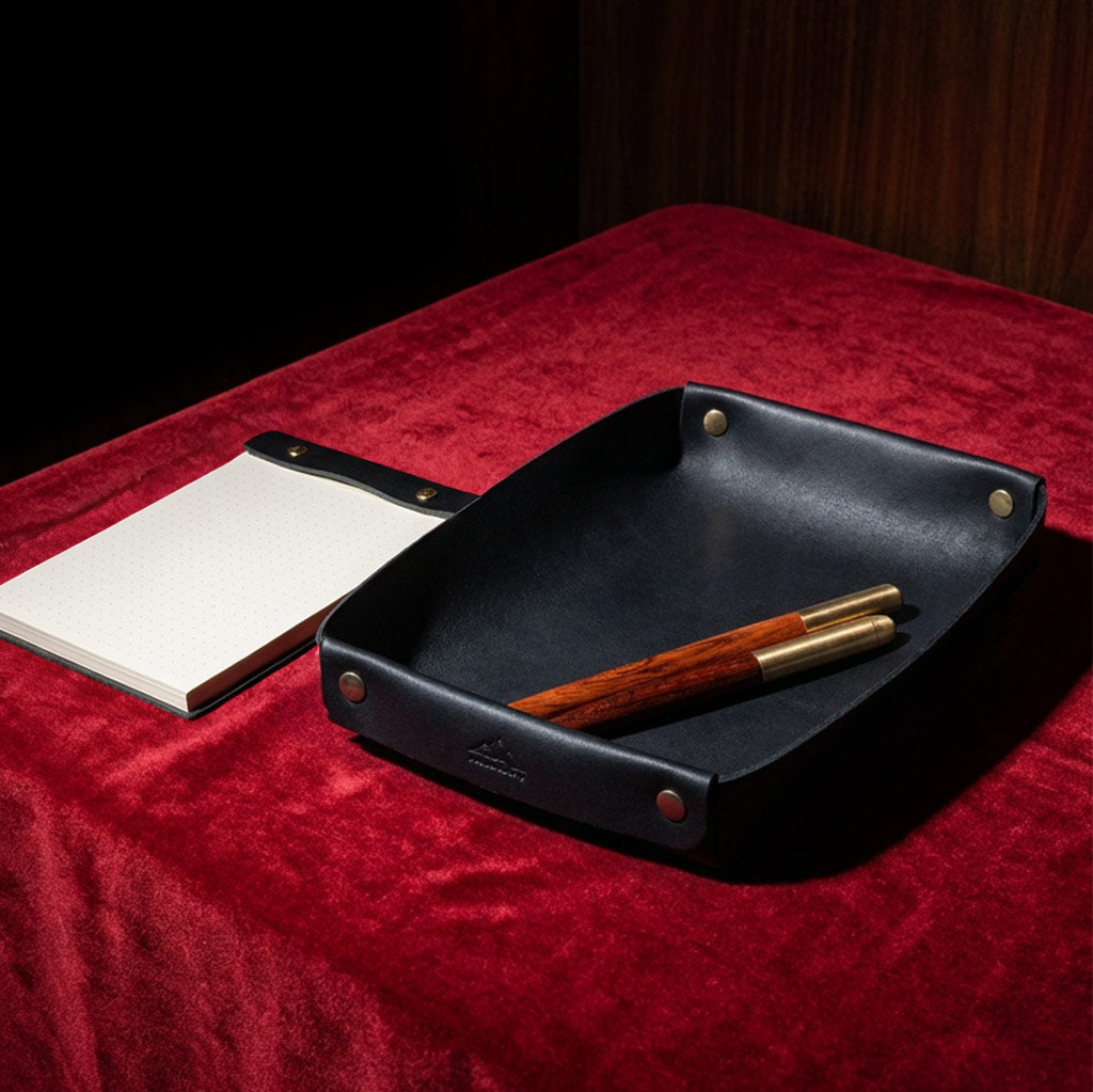 Leather Valet Tray