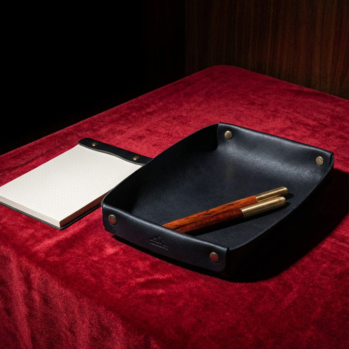 Leather Valet Tray