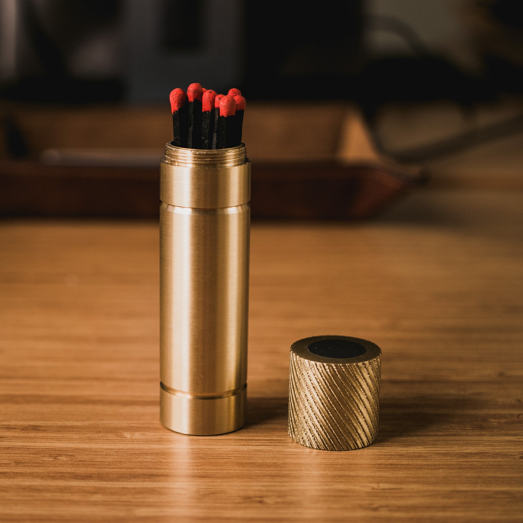 Brass Match Safe - Long – Roarcraft