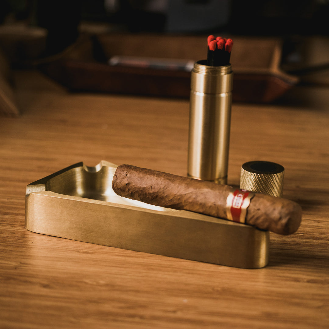 Brass Cigar Ashtray