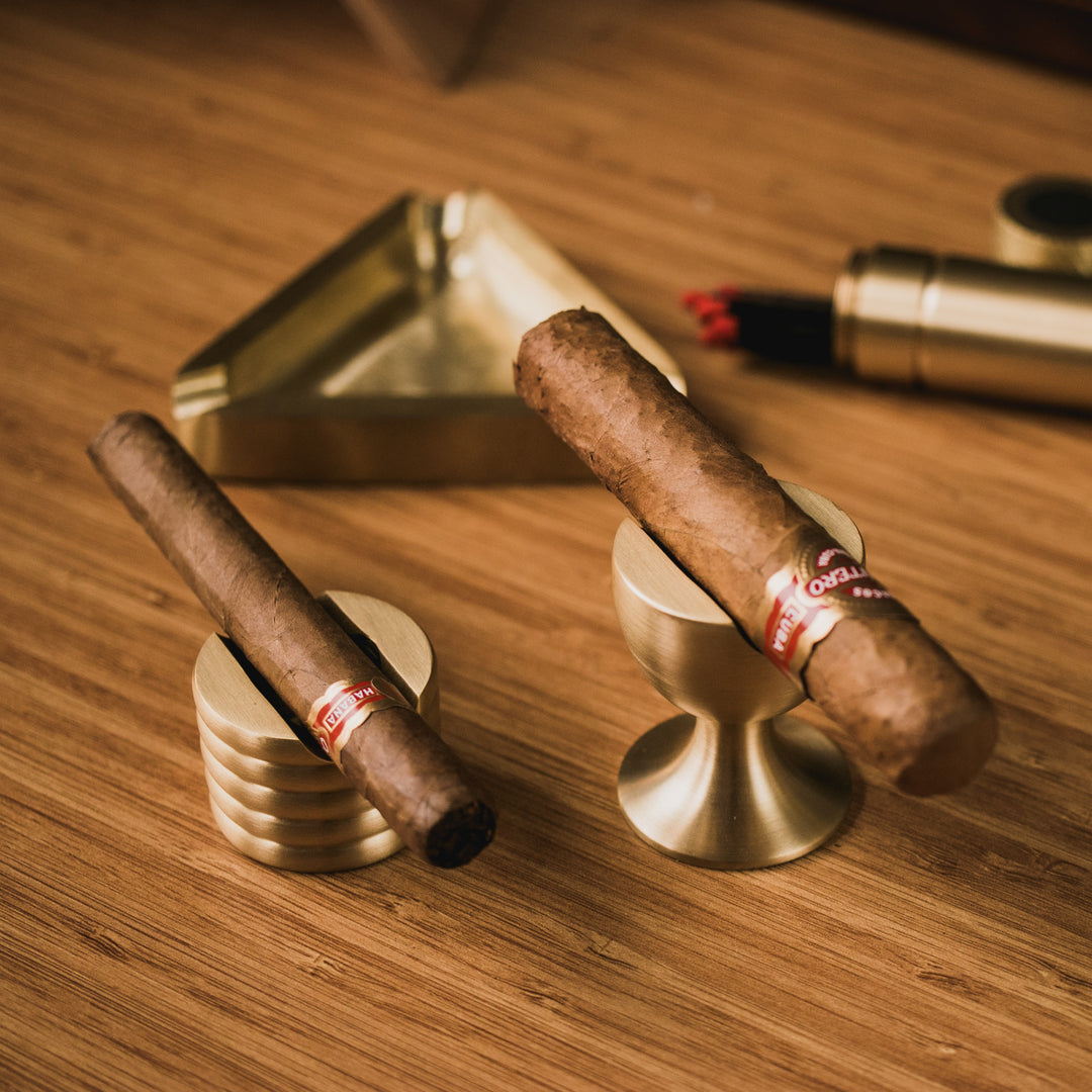 Brass Trophy Cigar Stand