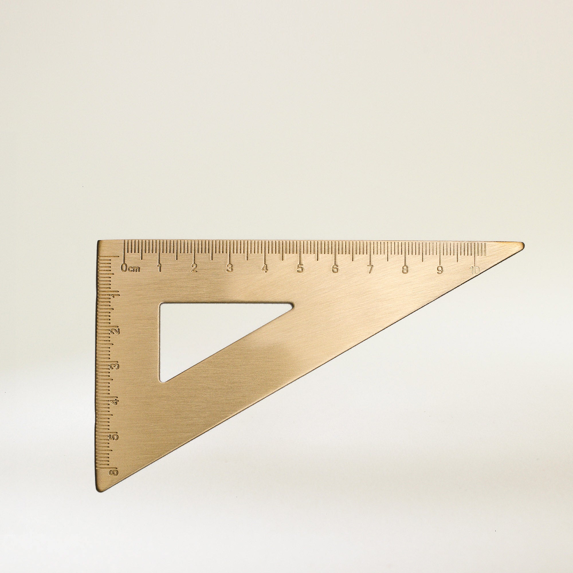 Square Drafting Ruler Brass Set Square - Technical Drawing Rulers – Roarcraft