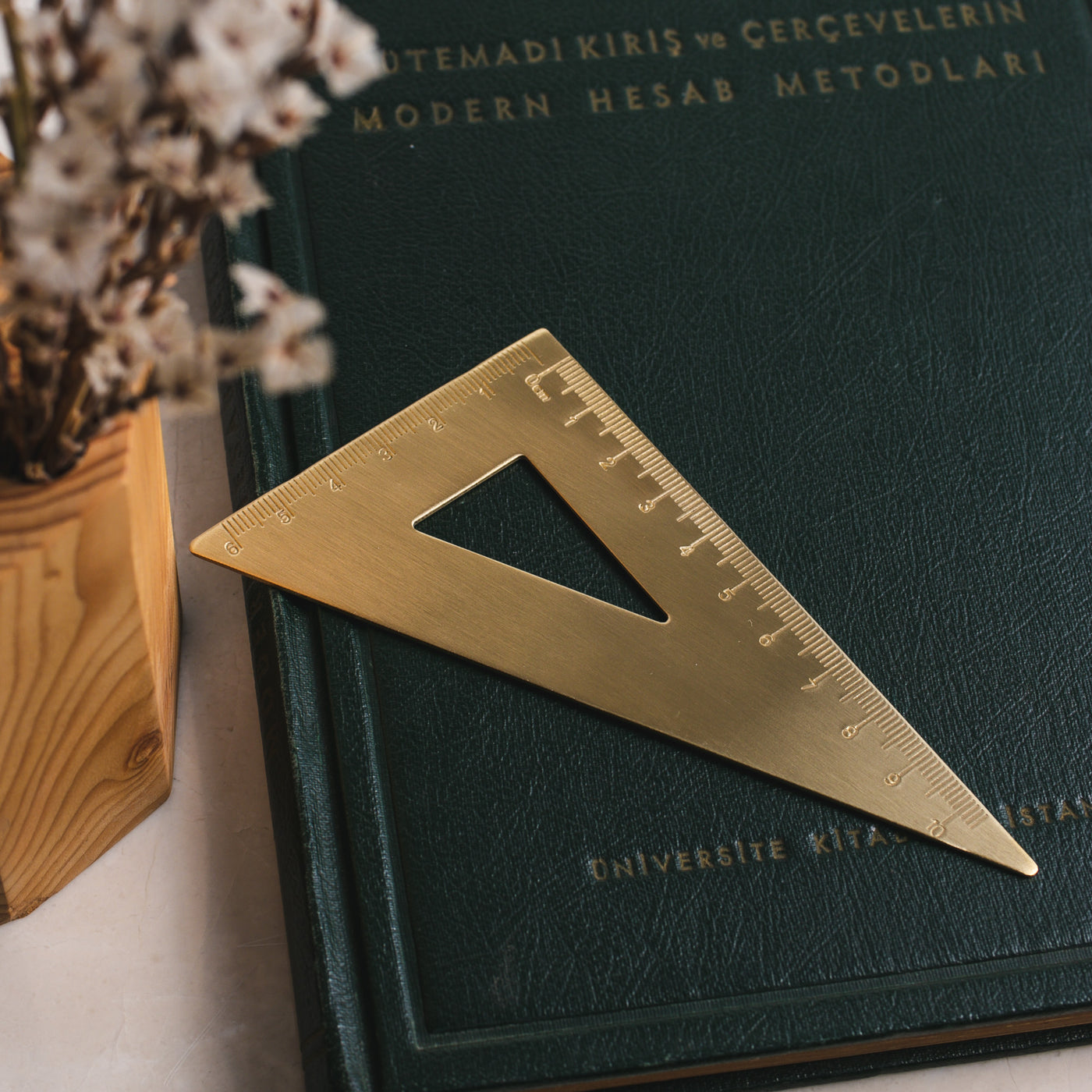 Brass Set Square - Technical Drawing Rulers – Roarcraft