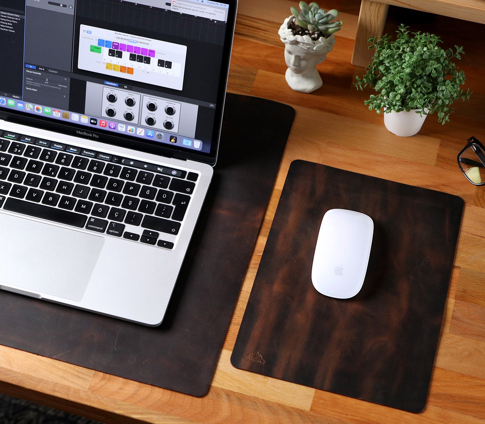 Leather Desk Pad - Custom Leather Desk Mat – Roarcraft