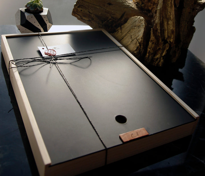 Wax Sealed Wooden Gift Box - Large