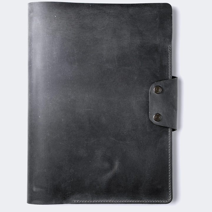 Black Buttero Leather, 1.4-1.6 mm Leather, outlet Effect Leather, Supply for Leather Craft, Leather for Organizer and ipad cover