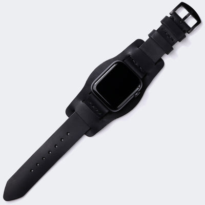 Apple Watch Minimal Bund Strap - Black
