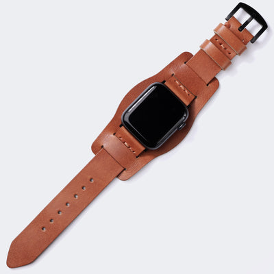 Apple Watch Minimal Bund Strap - Tan
