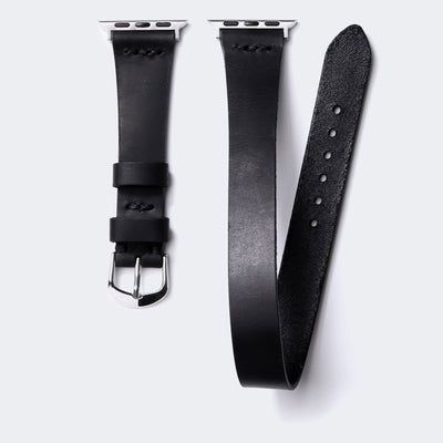 Double Tour Apple Watch Leather Strap