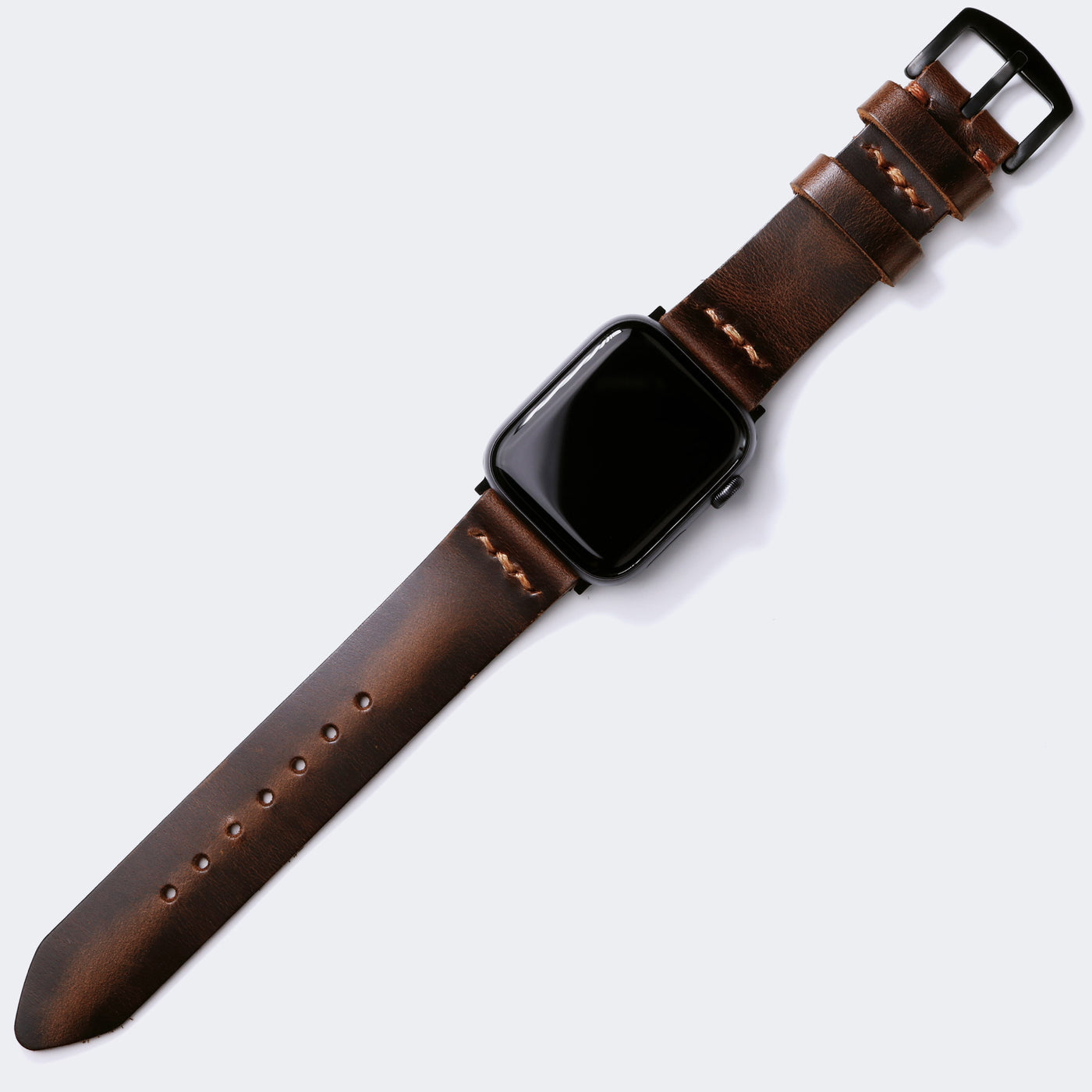 Apple Watch Leather Band - Antique Brown