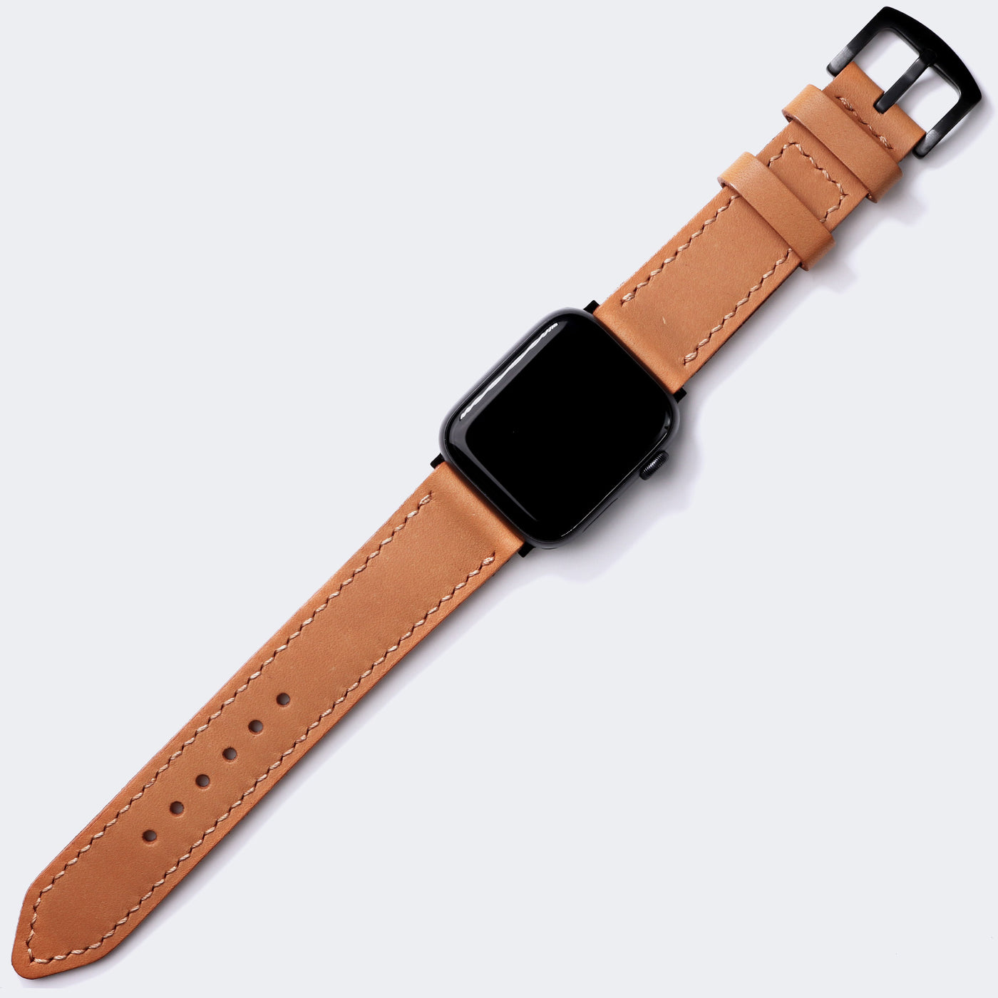 VegTan Leather Apple Watch Strap - Apricot