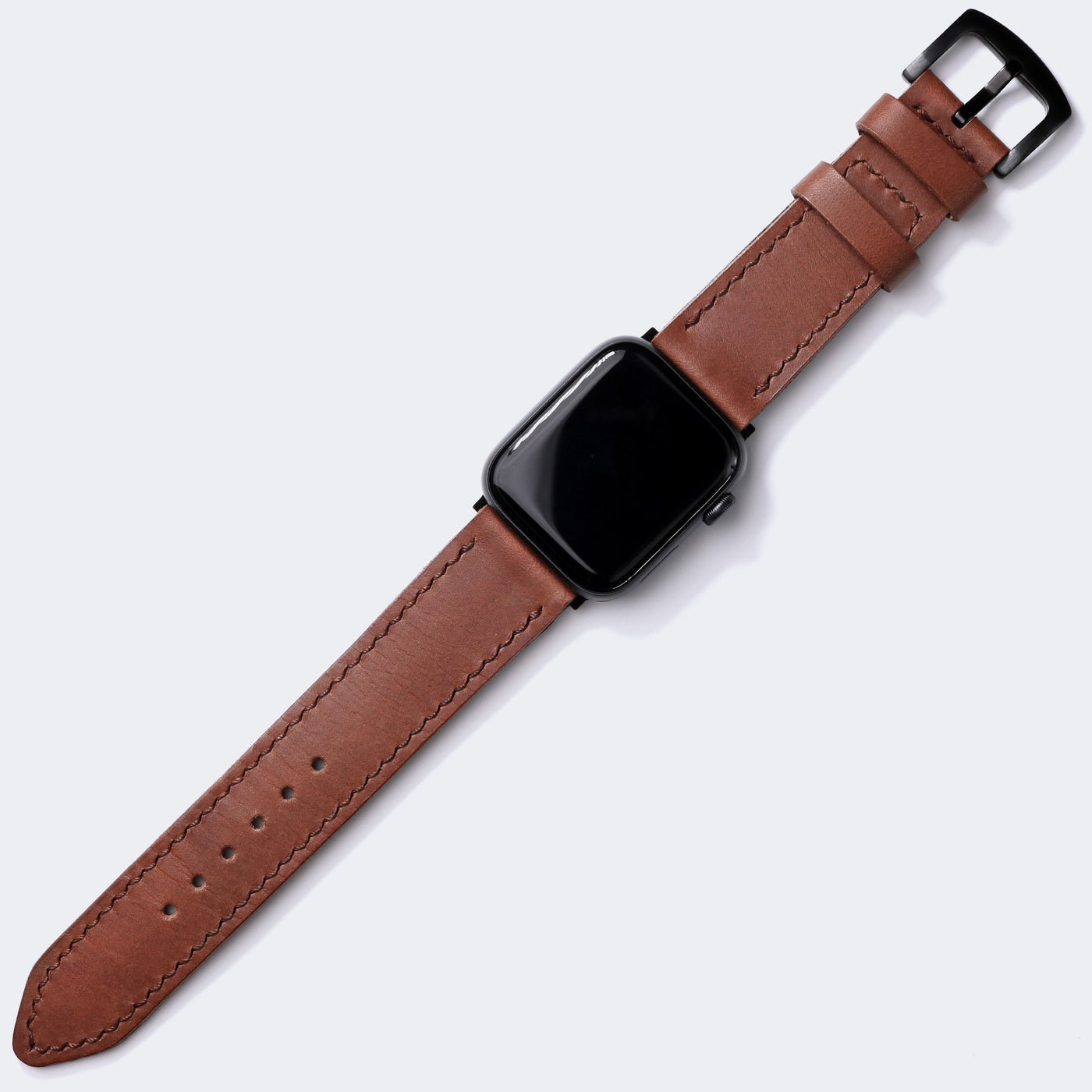 VegTan Leather Apple Watch Strap - Mocha