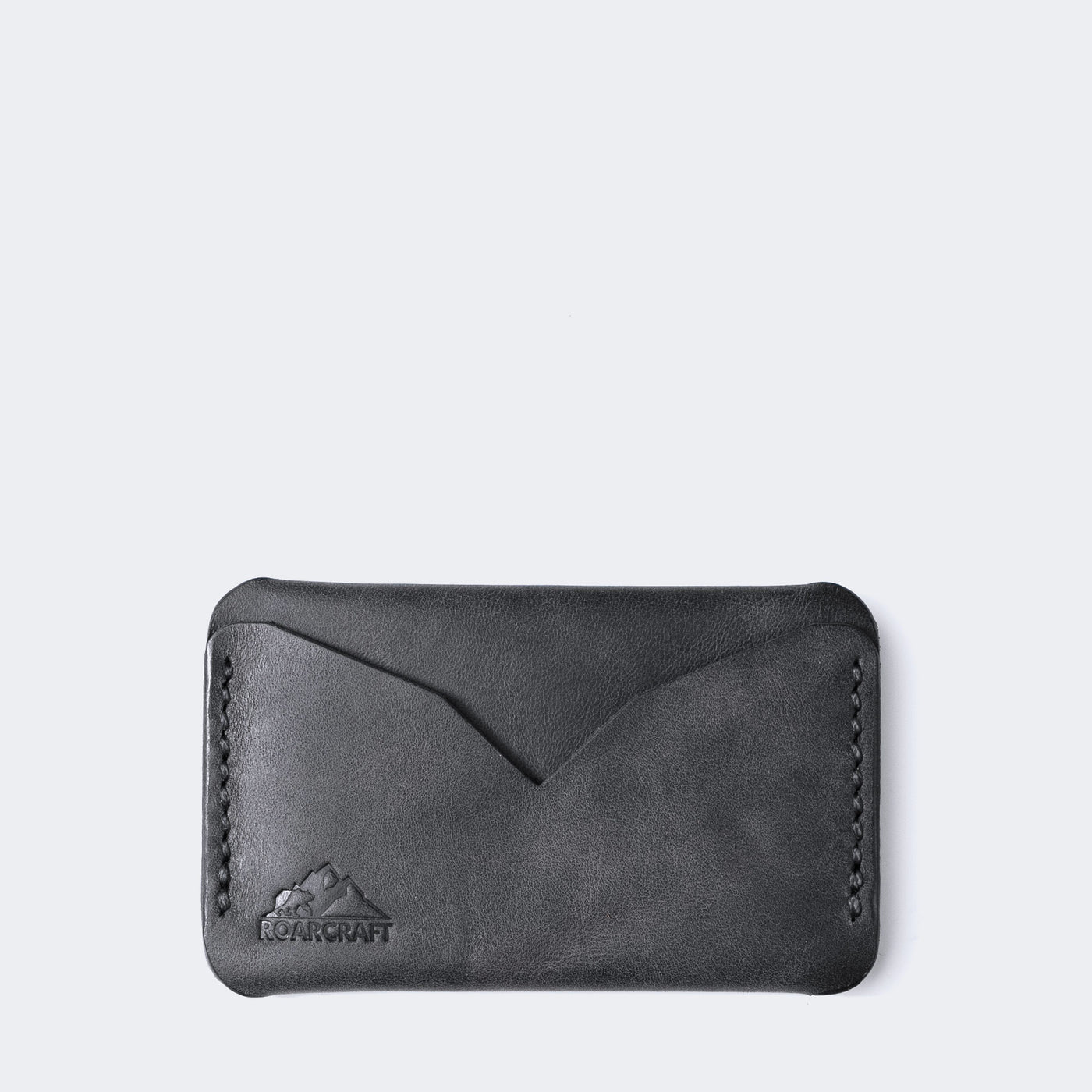 Leather Mini Card Holder - Troya