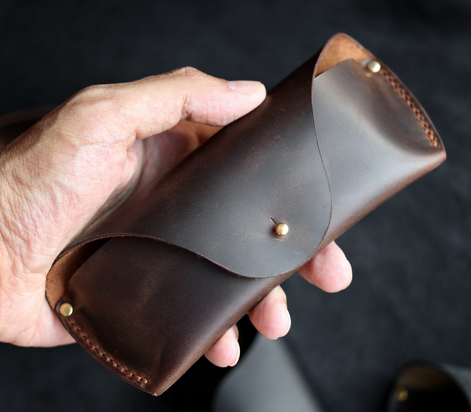 Leather Sunglasses Case – Roarcraft