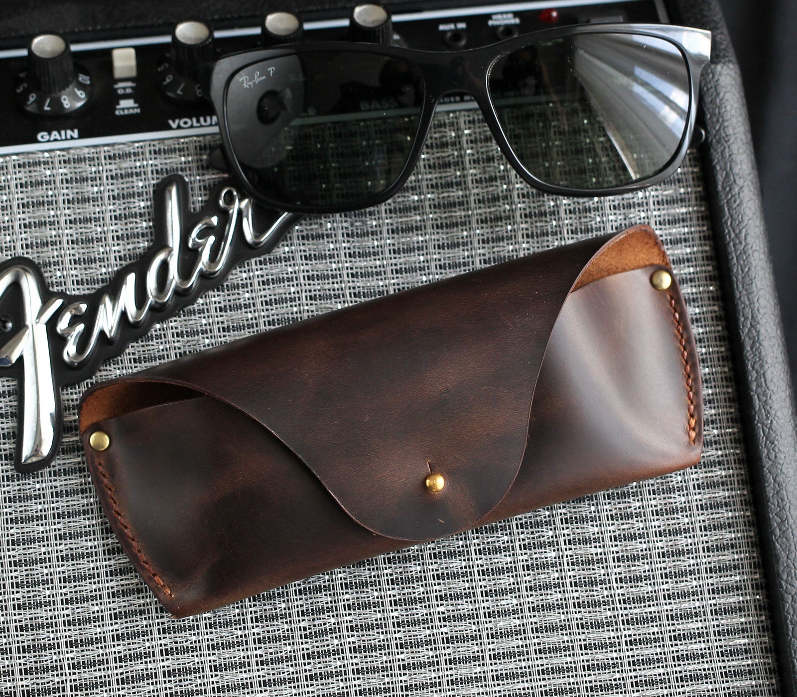 Leather Sunglasses Case – Roarcraft