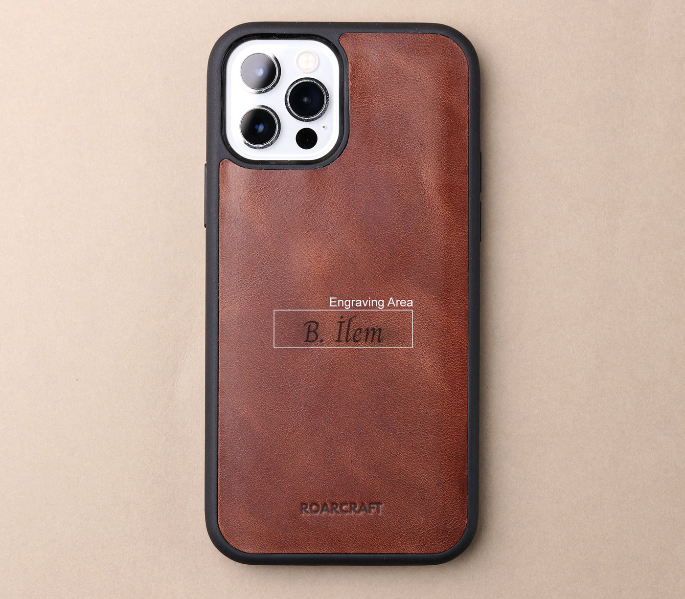 Nomad Rugged Leather Case iPhone 12 Pro Max Black