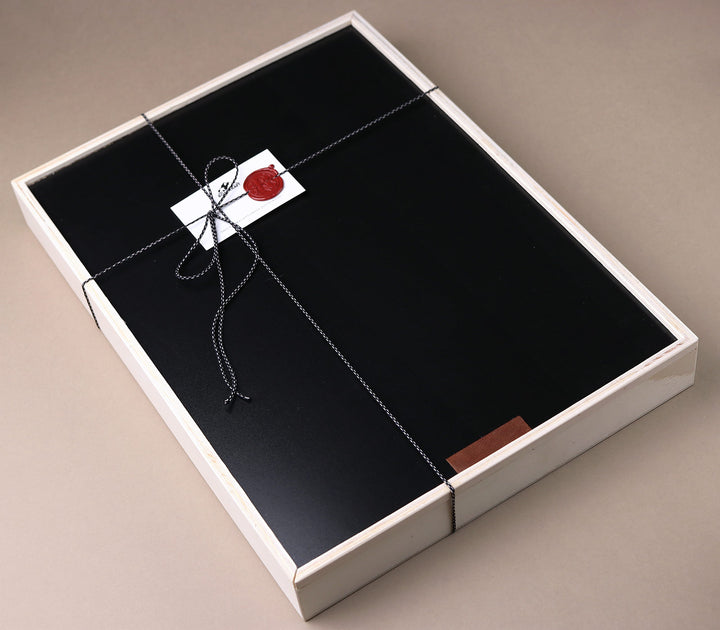 Wax Sealed Wooden Gift Box - Large