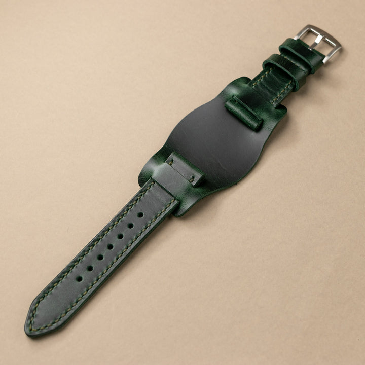 24 mm Handmade Leather cheapest BUND Watch Strap Custom made by Neptune Straps