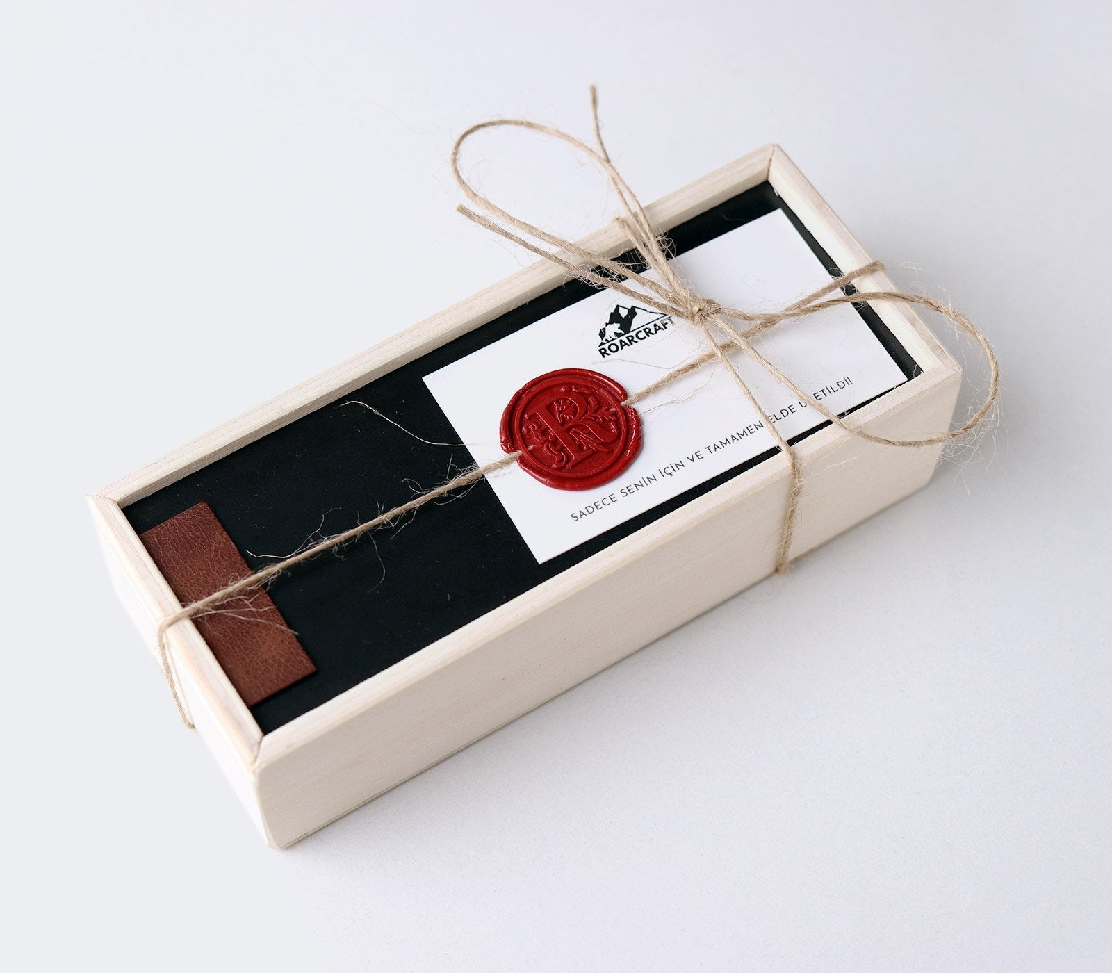 Wax Sealed Wooden Gift Box - Long Box – Roarcraft