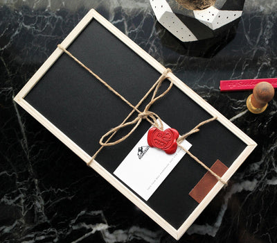 Wax Sealed Wooden Gift Box - Medium